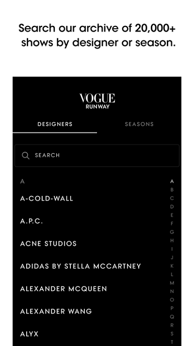 Vogue Runway官方app下载 第1张图片